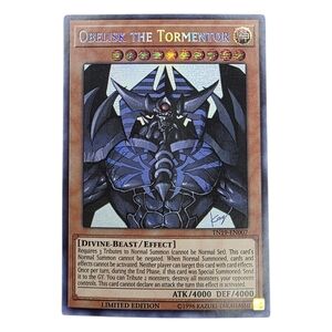 Yu-Gi-Oh! Obelisk the Tormentor Trading Card - Blue